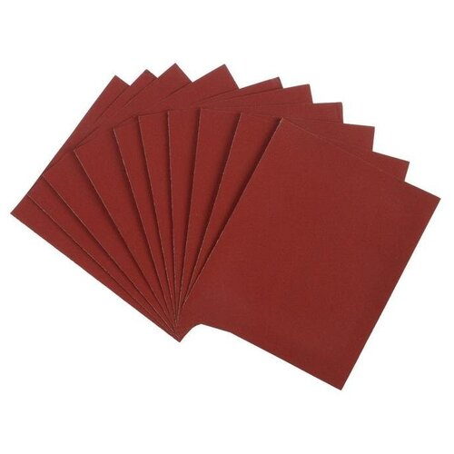 Шкурка шлифовальная в листах ЛОМ на бумажной основе водостойкая 230 х 280 Р120 10 шт 261₽