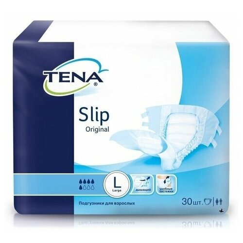 Подгузники для взрослых Tena Slip Original размер М(2) 1 упаковка