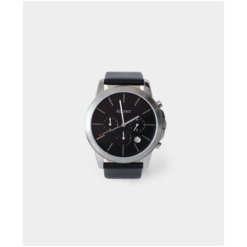 фото Наручные часы с хронографом и указателем даты askent watch.m.1/s.bl.черный