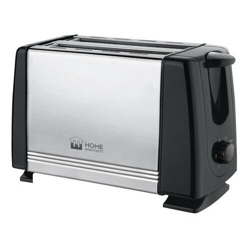 Тостер Home-Element HE-TS500, черный жемчуг