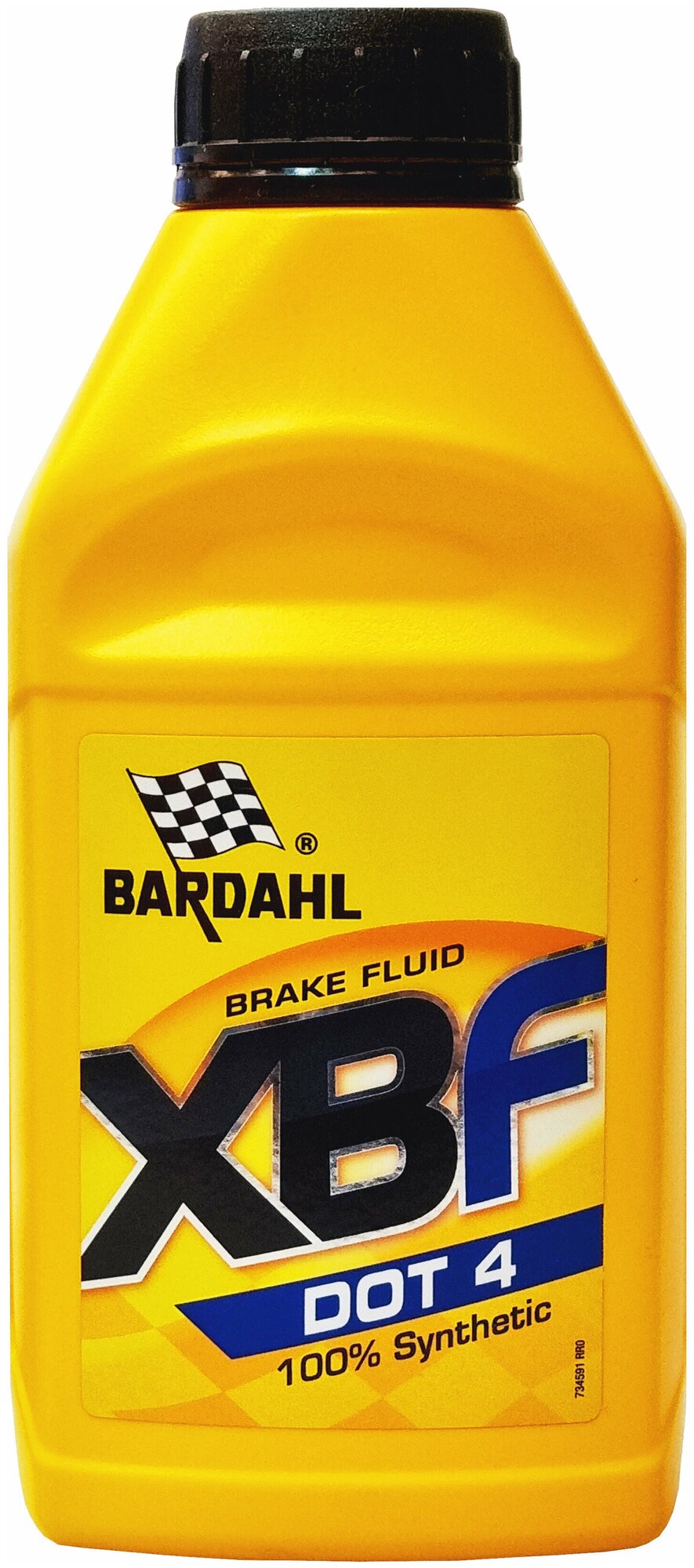 Жидкость тормозная Bardahl Brake Fluid XBF DOT 4 450мл арт 5914