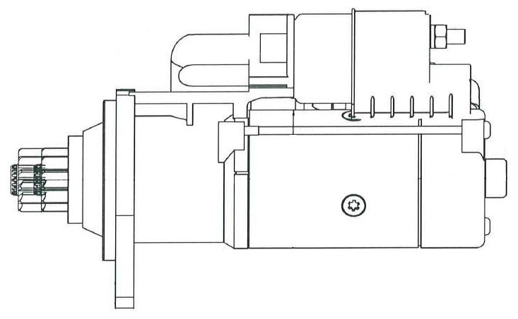 STARTVOLT LSt 2801 стартер 24в 5,5квт