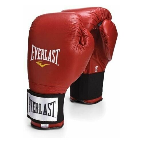 Перчатки тренировочные на липучке Everlast 10oz красн.