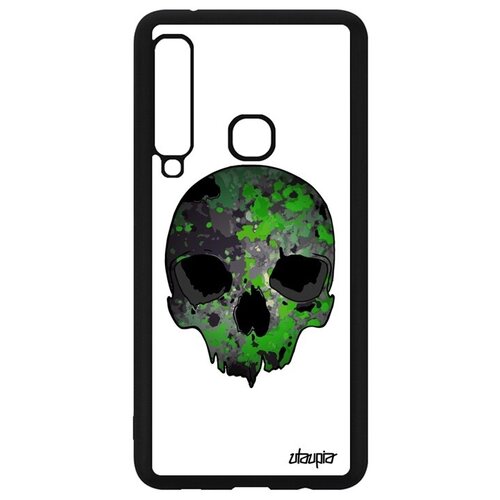 фото Новый чехол на телефон // galaxy a9 2018 // "череп" хэллоуин мертвец, utaupia, белый