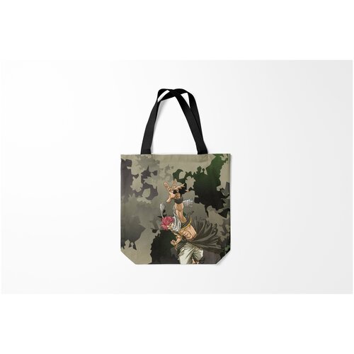 фото Сумка-шоппер / 40х40 см / аниме / хвост феи burnettie