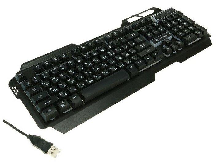 Клавиатура Dialog KGK-25U Gan-Kata игровая проводная подсветка 104 клавиши USB чёрная Dialog 2