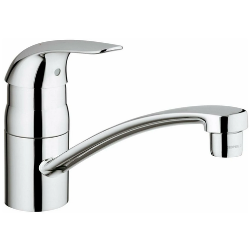 Смеситель для кухни/мойки с низким изливом/рычажный GROHE Euroeco, хром (32750000)