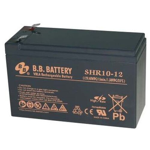 Батарея для ИБП BB SHR 10-12 12В 8.8Ач батарея для ибп b b battery hr 9 12