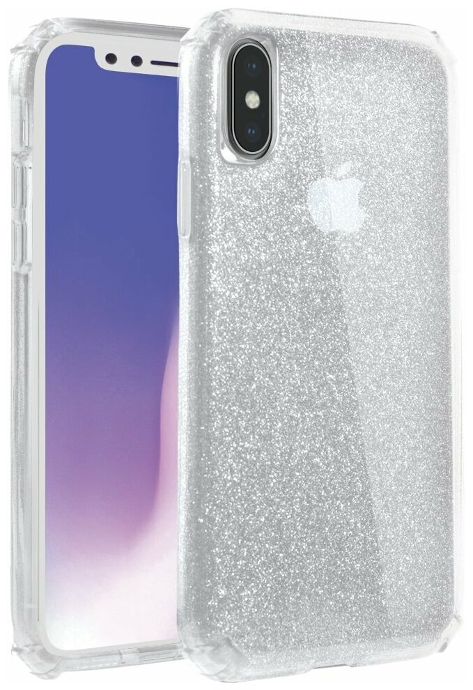 Uniq для iPhone XS Max Clarion Tinsel Clear