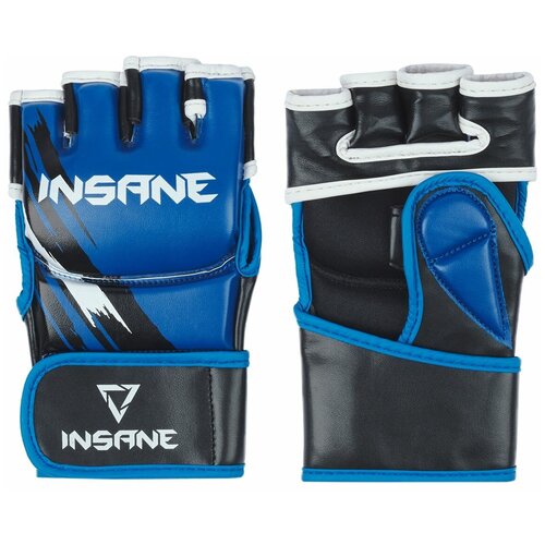 фото Перчатки для mma falcon, пу, синий, m insane