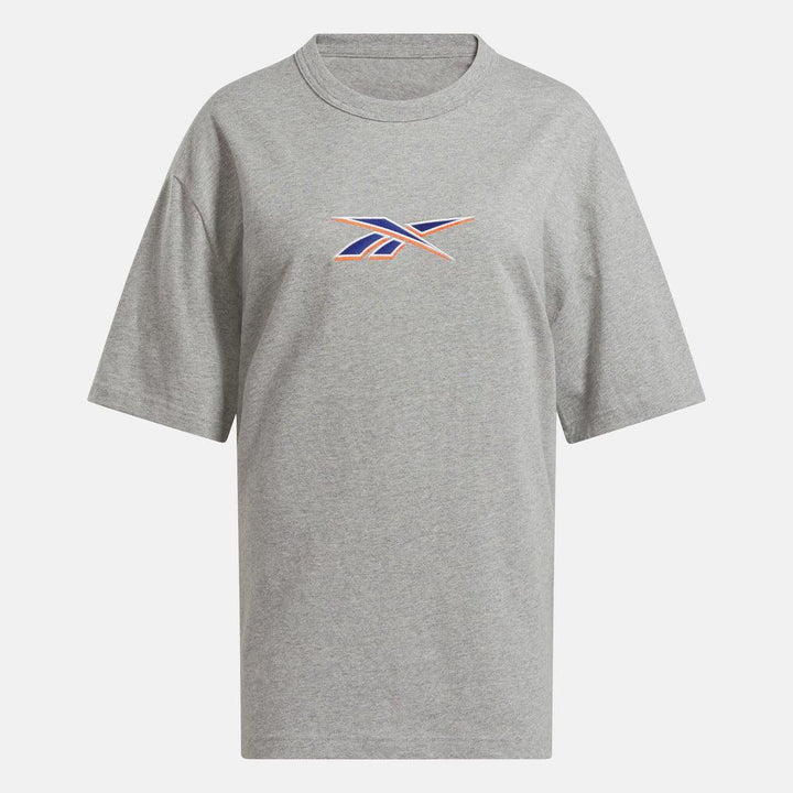 Футболка спортивная Reebok CL UNIFORM BL TEE, размер XL INT, серый — фото 1