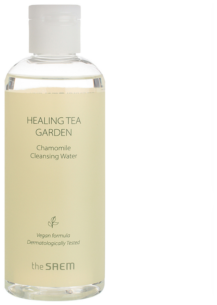 Очищающая вода с экстрактом ромашки [The Saem] Healing Tea Garden Chamomile Cleansing Water