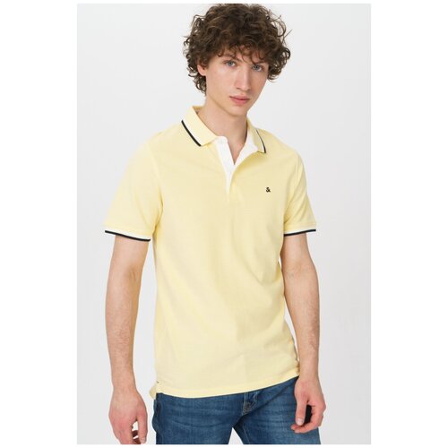фото Поло jack & jones 12136668 размер 46/s, lemon drop