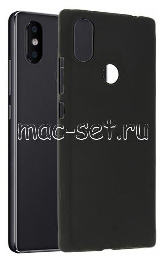 Чехол-накладка для Xiaomi Mi 8 SE силиконовая черная 1.2 мм