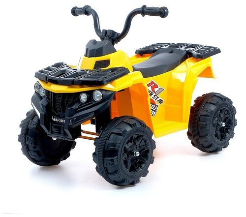 Детский электромобиль «Квадрик», цвет жёлтый