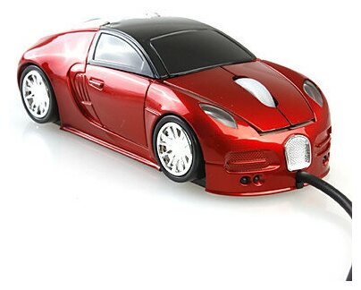 Мышь компьютерная спортивный автомобиль