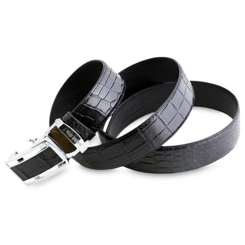 фото Крутой мужской ремень из гладкой кожи с живота крокодила exotic leather