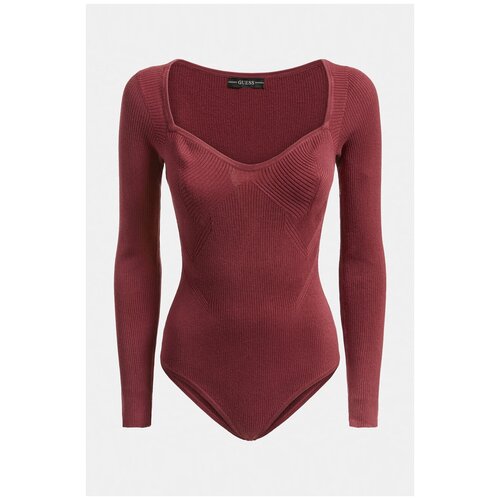 Трикотажное боди GUESS JEANS W1BR03Z1091G5Q7 Бордовый 46 5452₽