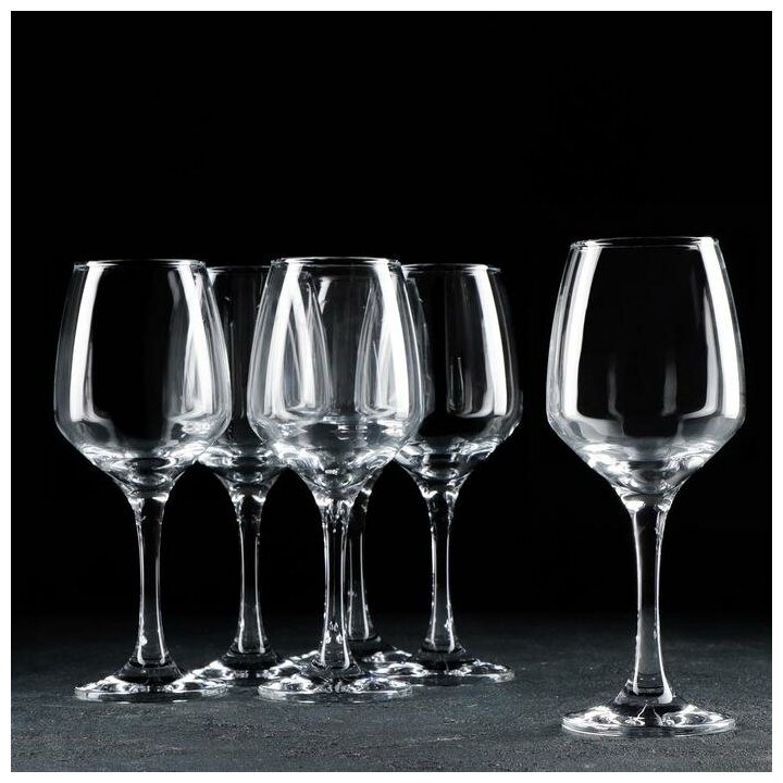 Набор бокалов для вина Isabella, 400 мл, 6 шт