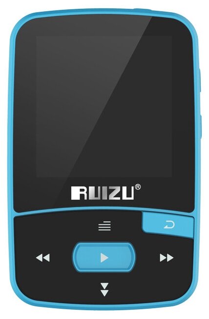 RUIZU X50 8 ГБ 15in MP3 -плеер Hi-Fi Качество звука без потерь Bluetooth Шагомер TF-карта FM-радио Запись E-book Time Calendar