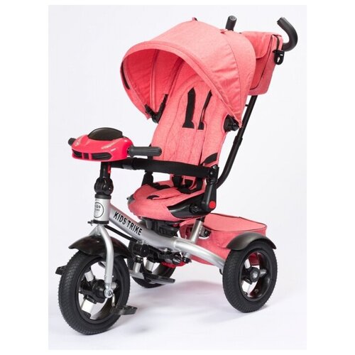 фото Трехколесный велосипед kids trike lux коралловый