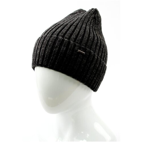 фото Шапка coompol, размер 56-58, серый