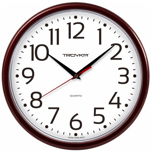фото Часы настенные troyka d 225 мм тройка