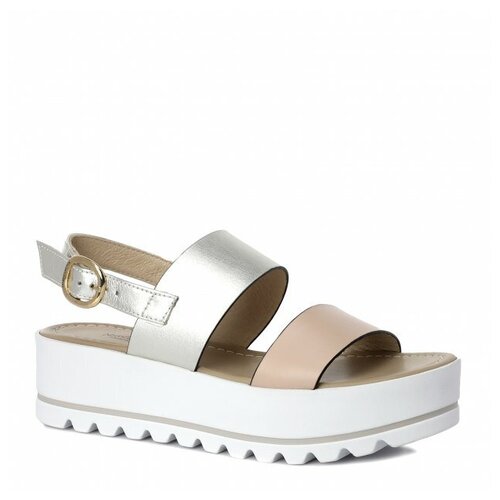 фото Сандалии nero giardini e012581d белый, размер 40