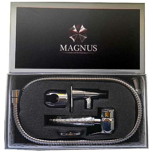 фото Magnus - набор бидэ : шаровый кран + лейка + шланг magnus зеленый