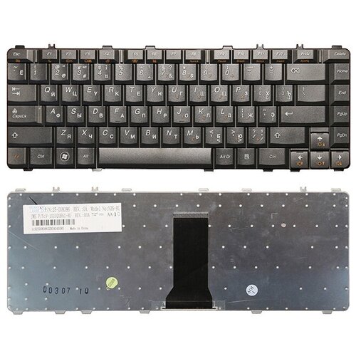Клавиатура для ноутбука LENOVO IdeaPad Y560 черная 135000₽