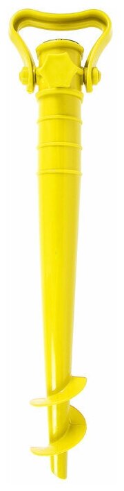 Подставка для крепления зонта в песке 40 см с фиксатором, цвета микс - фотография № 5