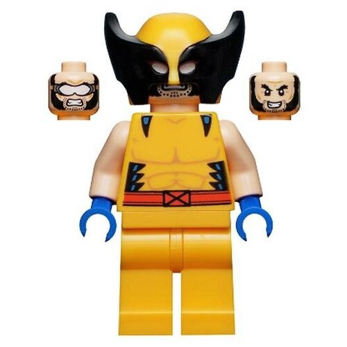 Минифигурка Лего Lego sh805 Wolverine - Mask, Blue Hands 4в1 wolverine s revenge x men reign of apocalypse x men official game xxx gba platinum 256m