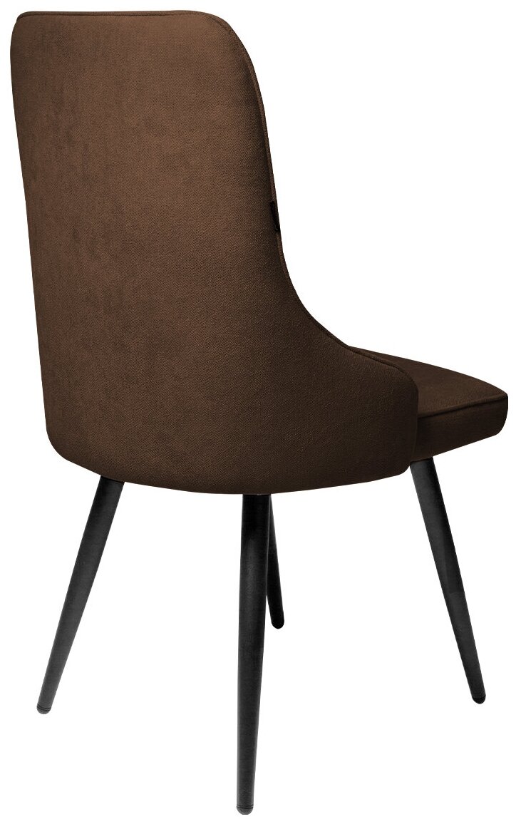 Комплект стульев для кухни и гостиной Ridberg Лондон Wool (Рогожка, кофе) для гостиной, для дома, для кухни, 2 шт - фотография № 14