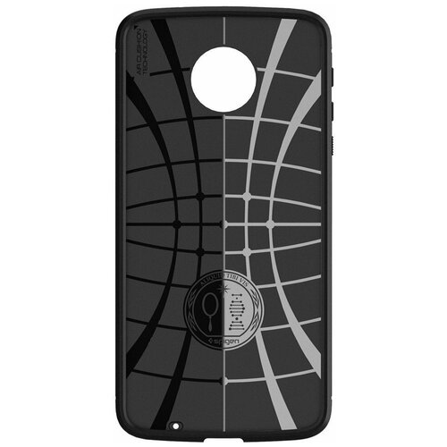 Прочный чехол SPIGEN для Motorola Moto Z Droid - Rugged Armor - Черный - SGP-M04CS20635