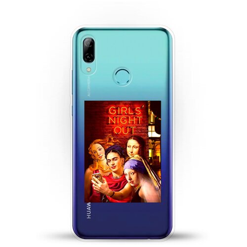 фото Силиконовый чехол girls nignt out на huawei p smart (2019) andy & paul