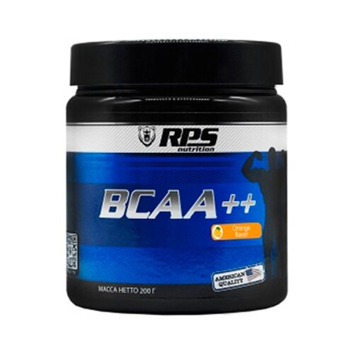 Аминокислотный комплекс RPS Nutrition BCAA++ 8:1:1, апельсин, 200 гр. аминокислотный комплекс rps nutrition bcaa 8 1 1 арбуз 200 гр