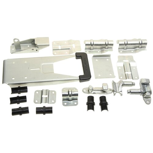 Запор штанговый 22мм оцинкованный ручка 