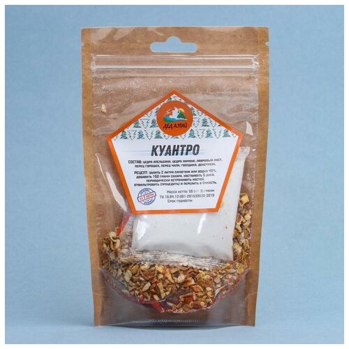 фото Набор из трав и специй для приготовления настойки "куантро", 55 гр без бренда