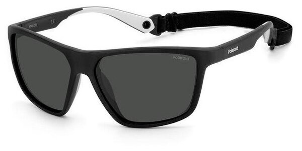 Солнцезащитные очки Polaroid, квадратные, спортивные, поляризационные, с защитой от УФ, для мужчин