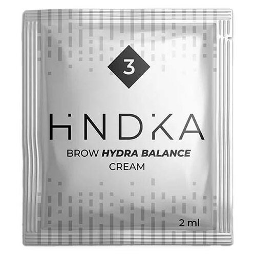 Состав 3 для ламинирования бровей Hindika Brow Hydra Balance 2 мл. NOVEL