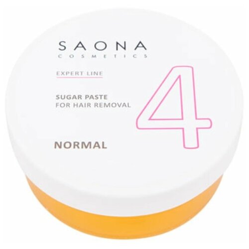 Saona Cosmetics Паста для шугаринга Saona Cosmetics 4 нормальная (NORMAL) 200гр