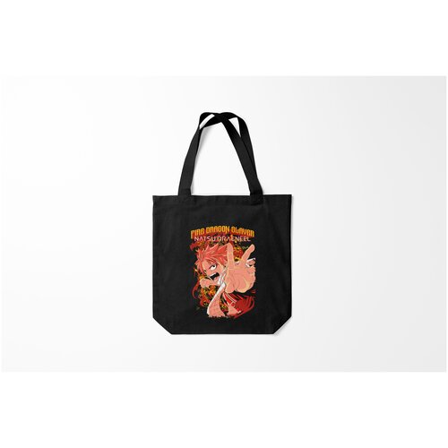 фото Сумка-шоппер / 40х40 см / аниме / хвост феи dragon slayer burnettie