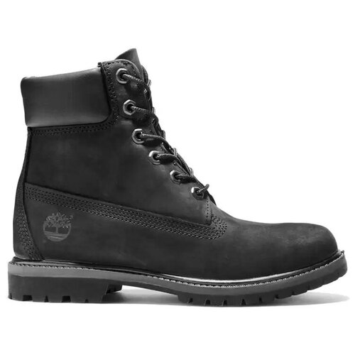 Ботинки зимние женские Timberland 6 Inch Premium Boot Waterproof / 40 EU черного цвета