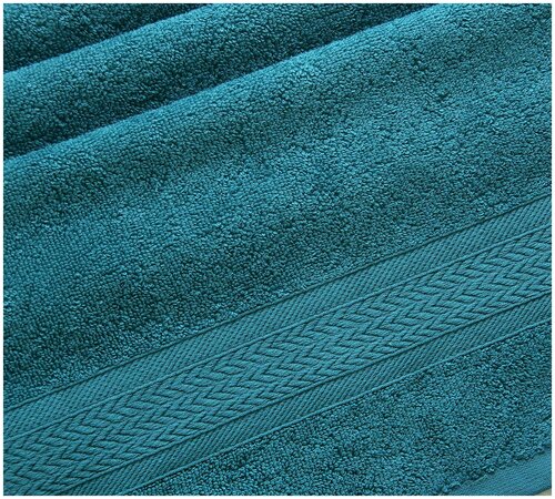Текс-Дизайн Махровое полотенце Утро морская волна (70х140)
