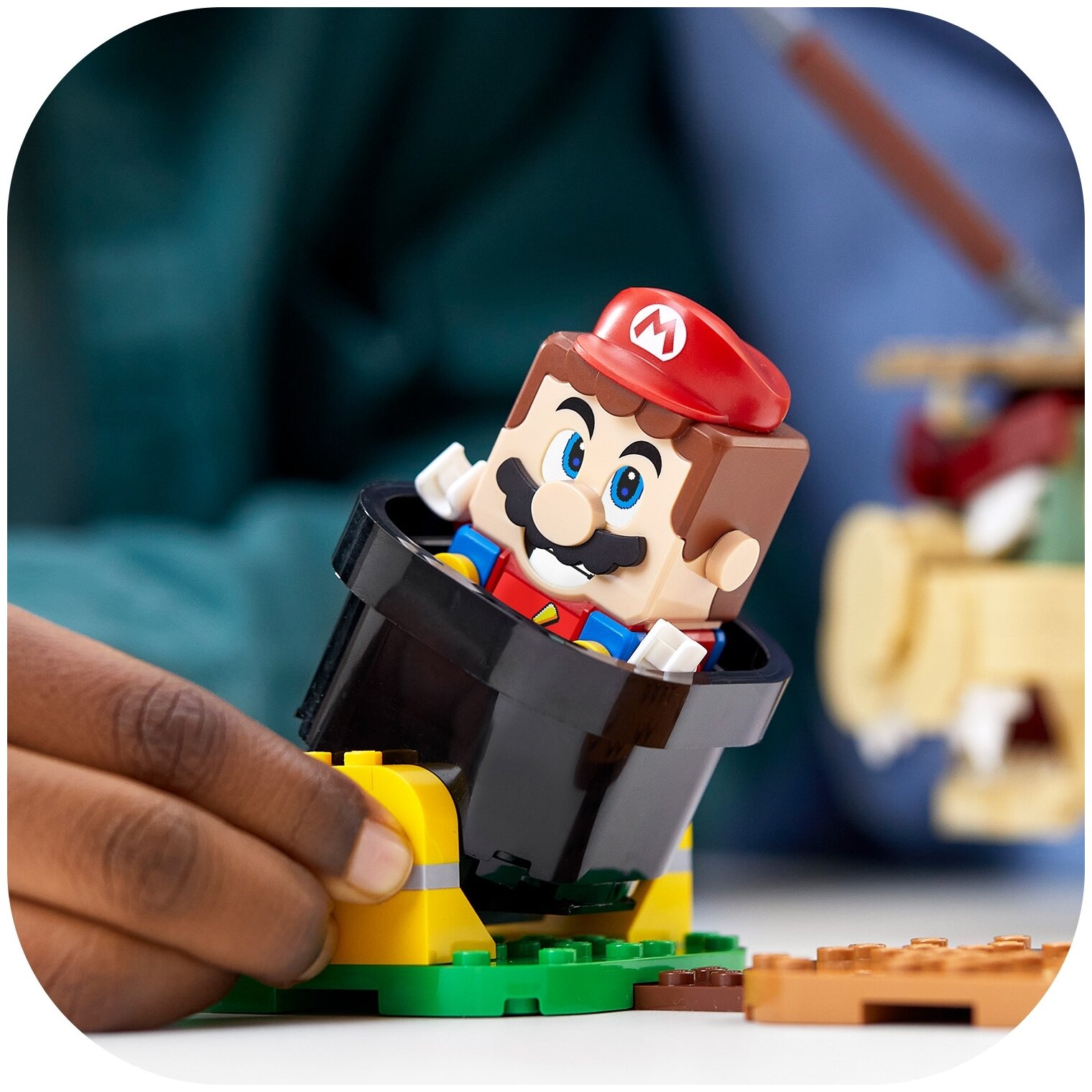Конструктор LEGO Super Mario Дополнительный набор Летучий корабль Боузера - фото №11