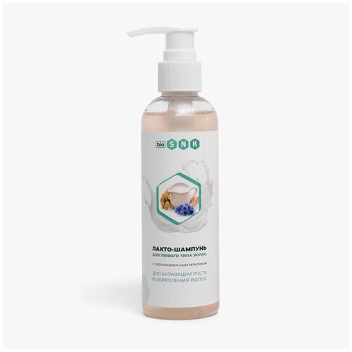 Лакто-шампунь для любого типа волос, активация роста и укрепление