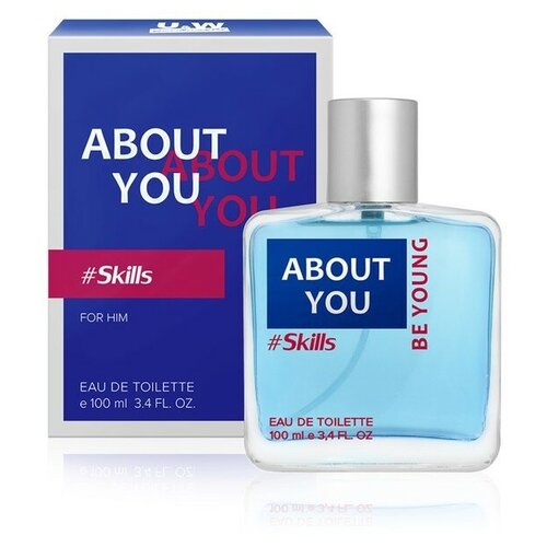 Туалетная вода мужская About You Skills for him ТВ ,100 мл