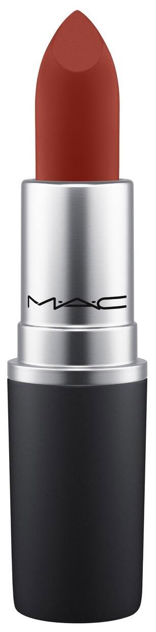 MAC помада для губ Powder Kiss Lipstick увлажняющая матовая, оттенок Dubonnet Buzz