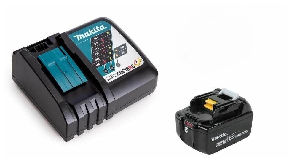 Аккумуляторные ножницы для травы Makita DUM604Z-RT (18V, Li-Ion) (1х5Ач, з/у) - фотография № 2