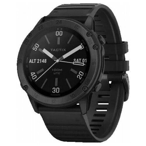 Умные часы Garmin Tactix Delta Sapphire Edition Wi-Fi черный 010-02357-01 10000100₽